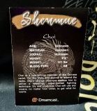 Shenmue Promotional Trading Card Chai Back