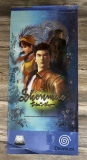 Shenmue 1 Europe Release Promotional Window Sticker Poster