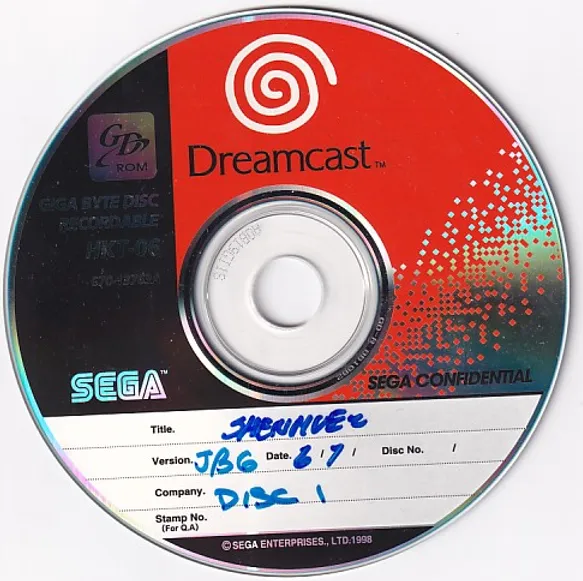 SHENMUE 2 - Dreamcast Japan - Mint EUR 50,00 - FR