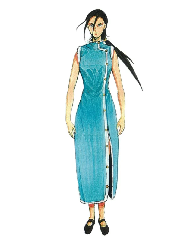 illumi blue dress Genshin Impact Madame Ping Outfits Halloween Carnival Cosplay Costume main image 1
